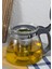 Çay Makinesi Uyumlu Cam Demlik - Süzgeçli Demlik 1100ML 2