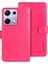 Xiaomi Redmi Note 14S 4g Stand Kılıf Crazy Horse Doku Deri Telefon Kılıfı (Yurt Dışından) 1