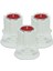 Mumluk Şamdan 3 Adet Tealight Uyumlu Tarihi Sütun Model 6