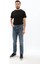 Erkek Koyu Mavi Regular Fit Jean Pantolon 2