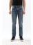 Erkek Koyu Mavi Regular Fit Jean Pantolon 7