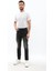 Erkek Slim Fit Yırtık Detay Antrasit Jean Pantolon 2
