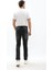 Erkek Slim Fit Yırtık Detay Antrasit Jean Pantolon 6