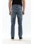 Erkek Koyu Mavi Regular Fit Jean Pantolon 9