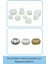 Mumluk Şamdan 3 Adet Tealight ve Ince Mum Uyumlu Kabak Model 11