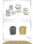Şamdan Dekoratif Mumluk Şamdan Tealight Mum Uyumlu Erimiş Mum Orta Model 10