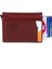 Erkek Rfıd Otomatik Çekim Koruyucu Mekanizmalı Kağıt Para Bölmeli Hediyelik Kartlık Cüzdan TUL605 - Bordo 3