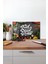 Food Always Good Idea Cam Kesme Tahtası Silikon Ayaklı Isıya Kırılmaya Dayanıklı Sunum Kesim Tablası 1