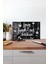Love Eat Kitchen Cam Kesme Tahtası , Silikon Ayaklı, Isıya Kırılmaya Dayanıklı, Sunum Kesim Tablası 1