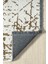 Ares Krem Gold Halı Yıkanabilir Kaymaz Taban Şönil Kilim Dokuma Pamuk Taban Kilim NV33 100 x 200 cm 3