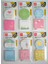 Sticky Notes Yapışkanlı Not Kağıdı - Set 6'lı 1