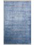 Nepal Zr 06 Bambu Viskon Mavi Modern Uşak Desenli Halı 1