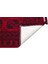 Afgan Afg 01 red Antibakteriyel Kaymaz Tabanlı Dekoratif Kilim 2