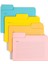 Supertab Notes Folder, Büyük Boy 1/3 Kesim Tableti, Harf Boyutu, Çeşitli Renkler, Paket Başına 12 (11650) 1