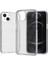 iPhone 14 Kılıf Parlayan Simli Şeffaf Vlmr Redos Kapak - Şeffaf 2