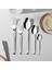 Sade 6 Kişilik 30 Parça Çatal Kaşık Takımı 2
