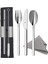 My To Go Çelik Kişisel Çatal Kaşık Bıçak Seti 1