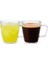 Charme 2'li Cam Kupa Seti - 250 ml - Isıya Dayanıklı Borosilikat Cam - Kurşun ve Kadmiyum Içermez - Şeffaf 3