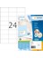 Premium Lazer Etiket A4 100 70X37 Beyaz 1