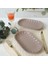 Mat Toprak Taupe Badem Kayık Tabak 25 cm 2 Adet 977 2