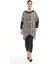 Zebra Desenli Aksesuarlı Tunik 2