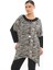 Zebra Desenli Aksesuarlı Tunik 3