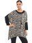 Zebra Desenli Aksesuarlı Tunik 4