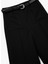 Kemerli Aplike Cepli Culotte Fit Kısa Geniş Paça Kumaş Pantolon 3