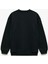 Uzun Kollu Bisiklet Yaka Baskılı Şardonlu Sweatshirt 2