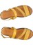 Kadın Örgülü Deri Sandalet DG6060 2