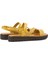 Kadın Örgülü Deri Sandalet DG6060 5