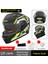 Erkekler ve Kadınlar Için 3c Sertifikalı Motosiklet Kaskı Aynı Stil Kış Sıcak Kemer Çıkarılabilir Eşarp Stili Motosiklet Dört Mevsim Sürüş Tam Kask (Yurt Dışından) 1