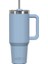 30 Oz 40 Oz Kollu ve Kapaklı Paslanmaz Çelik Termal Çift Çift 304 Vakum Şişe Ofis ve Ev Yalıtılmış Kapasite: 801-900ML/RENK: Koyu Mavi (Yurt Dışından) 1