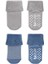 Bistyle 2'li Çemberli Kaymaz Havlu Soket Çorap 10503 Indigo Gri 2