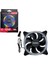 GAB-G-120 12V 12CM*12CM Rgb Kasa Fan 2