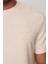 Taş Regular Fit Bisiklet Yaka Erkek T-Shirt E1002 3