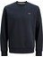 Jack Jones Yazı Baskılı Bisiklet Yaka Erkek Sweatshirt 12284399 1