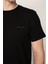 Siyah Regular Fit Bisiklet Yaka Erkek T-Shirt E1026 5