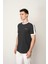 Füme Regular Fit Bisiklet Yaka Erkek T-Shirt E1024 2