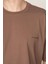 Vizon Oversıze Bisiklet Yaka Erkek T-Shirt E1025 5