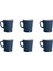 Union Mug 6'lı Fincan Seti Mavi 1