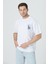 %100 Pamuk Erkek Relax Fit Rahat Kalıp Bisiklet Yaka Basic Düz Kısa Kollu Baskılı Tişört TNT-015 4