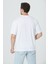 %100 Pamuk Erkek Relax Fit Rahat Kalıp Bisiklet Yaka Basic Düz Kısa Kollu Baskılı Tişört TNT-015 5