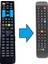 Smart Led Tv Kumandası-Resimde Sağdaki Gönderilir 1