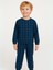 Erkek Çocuk Kareli Yumuşak Dokulu Pijama Takımı 1