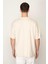 Taş Oversıze Bisiklet Yaka Erkek T-Shirt E1016 3