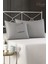 Gri Yastık Kılıfı Pamuk Kumaş Kapaklı (2 Adet) 50 x 70 cm 8