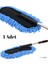 Mikrofiber Örgü Başlıklı Araç Yıkama ve Toz Alma Mopu – Mavi Renk 2