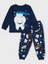 Erkek Çocuk Pamuklu Diş Baskılı Pijama Takımı 3