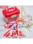 Doktor Set Çocuklar Için Set Girl Girls Rol Yapma Oyunları Hastane Aksesuar Tıbbi Kit Hemşire Araçlar Çocuklar Için Çanta Oyuncakları Hediye Renk: 33PCS Kırmızı (Yurt Dışından) 1